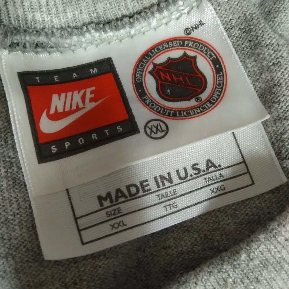 DS Vintage Nike Detroit Red Wings Dry Land Training Tank Top